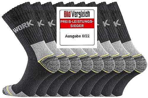 Fussfreunde 9 Paar Arbeitssocken, Anti-Loch-Garantie, Normal-Kurz-Sneaker(numeric, numeric_39, numeric_42, regular, regular, Normal 9 Paar) von Fussfreunde