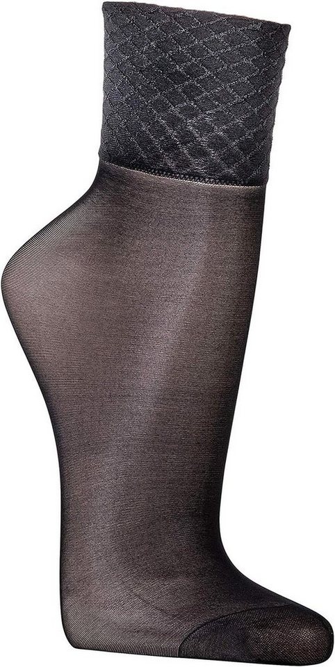 FussFreunde Feinsocken 5 Paar Wellness-Feinsöckchen, Komfortbund, leichter Glanzeffekt von FussFreunde