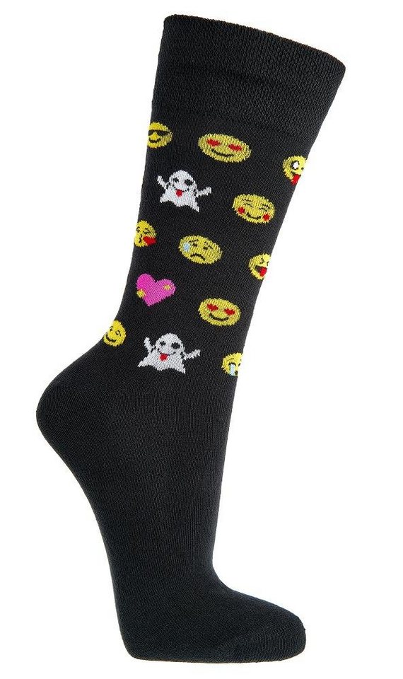 FussFreunde Freizeitsocken 2 Paar Fun Socken, Spaß mit Socken, über 70 Motive, ANTI-LOCH-GARANTIE von FussFreunde