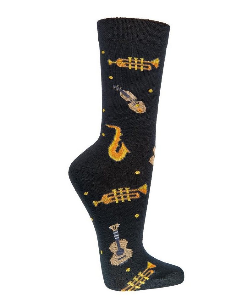 FussFreunde Freizeitsocken 2 Paar Fun Socken, Spaß mit Socken, über 70 Motive, ANTI-LOCH-GARANTIE von FussFreunde