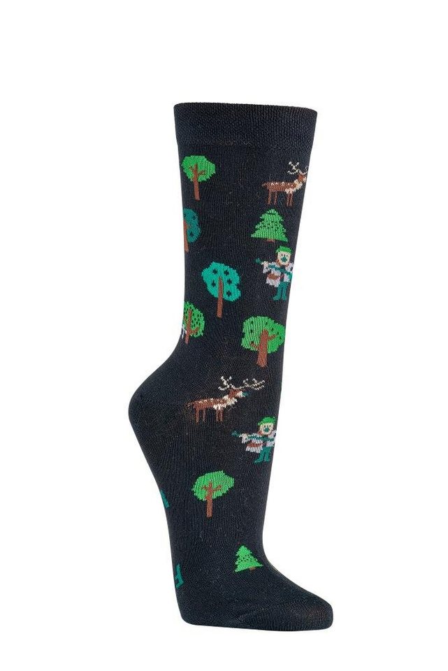 FussFreunde Freizeitsocken 2 Paar Fun Socken, Spaß mit Socken, über 70 Motive, ANTI-LOCH-GARANTIE von FussFreunde