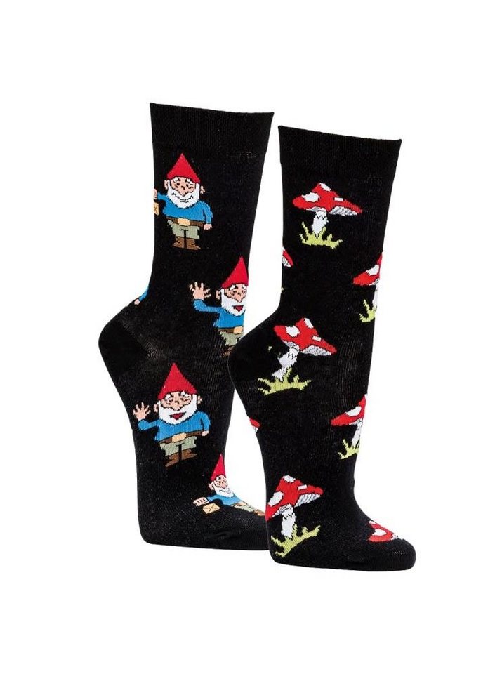 FussFreunde Freizeitsocken 2 Paar Fun Socken, Spaß mit Socken, über 70 Motive, ANTI-LOCH-GARANTIE von FussFreunde