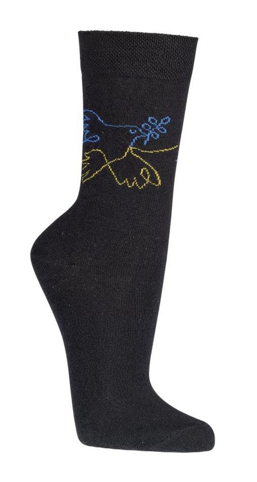 FussFreunde Freizeitsocken 2 Paar Fun Socken, Spaß mit Socken, über 70 Motive, ANTI-LOCH-GARANTIE von FussFreunde