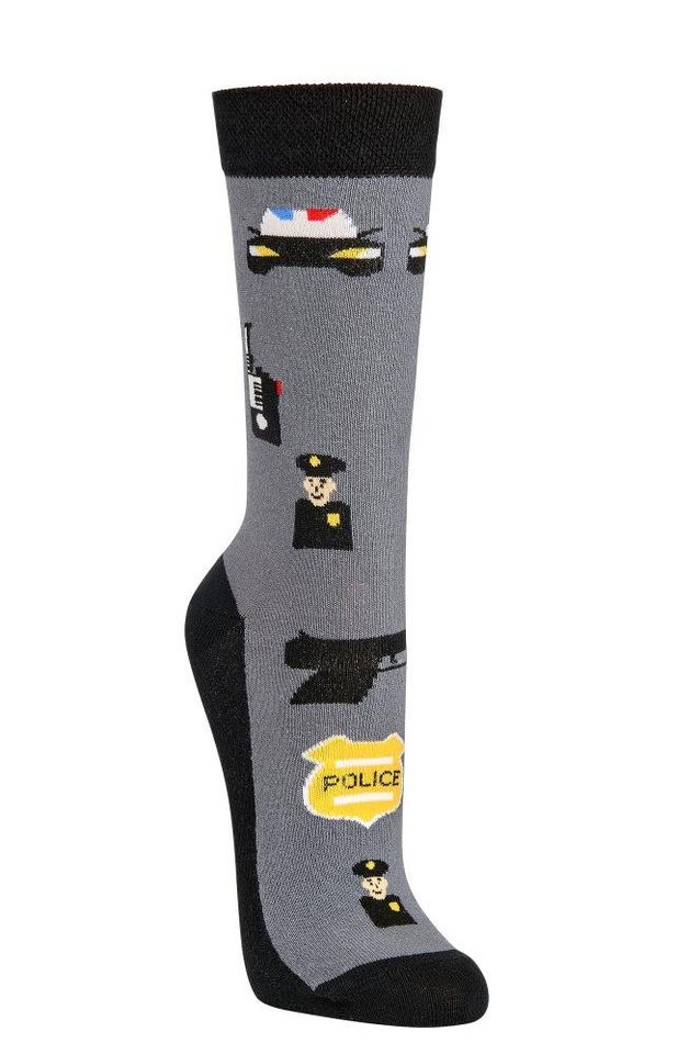 FussFreunde Freizeitsocken 2 Paar Fun Socken, Spaß mit Socken, über 70 Motive, ANTI-LOCH-GARANTIE von FussFreunde