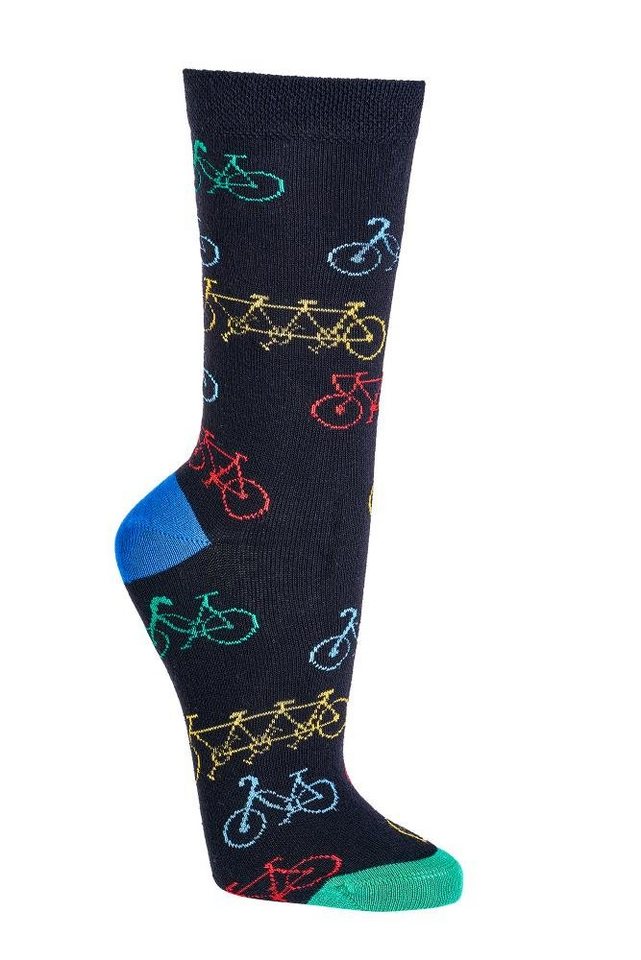 FussFreunde Freizeitsocken 2 Paar Fun Socken, Spaß mit Socken, über 70 Motive, ANTI-LOCH-GARANTIE von FussFreunde