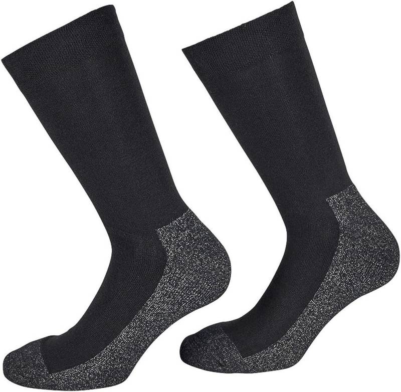FussFreunde Komfortsocken 2 Paar X-Static-Silbersocken GERUCHS-KILLER-Funktion Antiloch-Garantie von FussFreunde