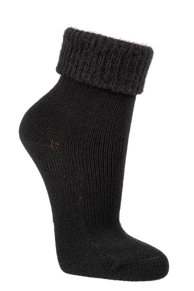 FussFreunde Kuschelsocken 2 Paar softe Kuschelsocken, Flausch-Söckchen, Umschlagsocken für Damen von FussFreunde