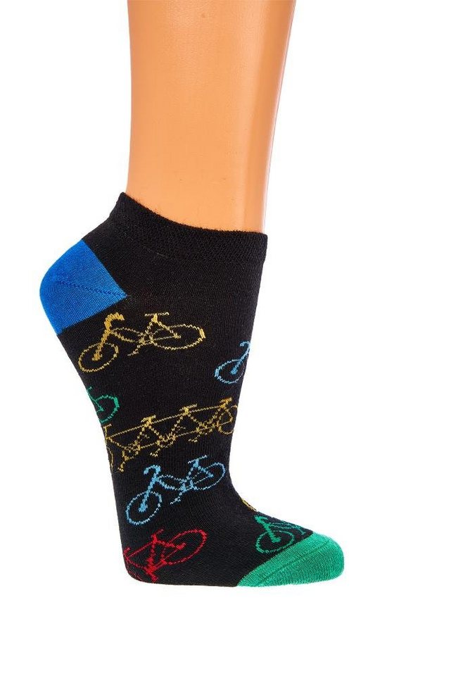 FussFreunde Sneakersocken 2 Paar witzige Fun Sneakersocken Spaß mit Socken lustige Geschenkidee von FussFreunde