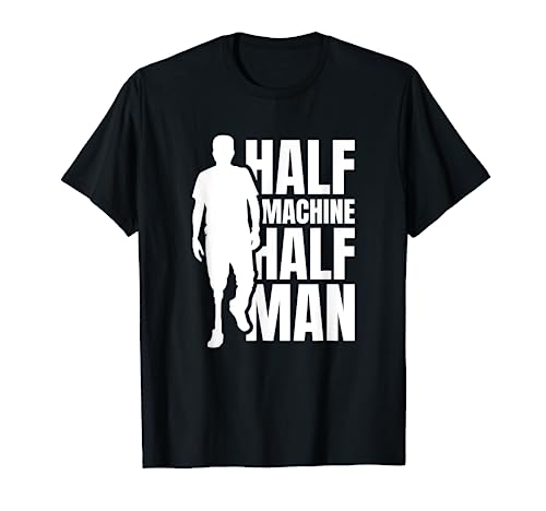 Half Machine Half Man Beinprothese T-Shirt Half Machine Half Man Beinprothese T-Shirt von Fußamputation Beinprothese Design