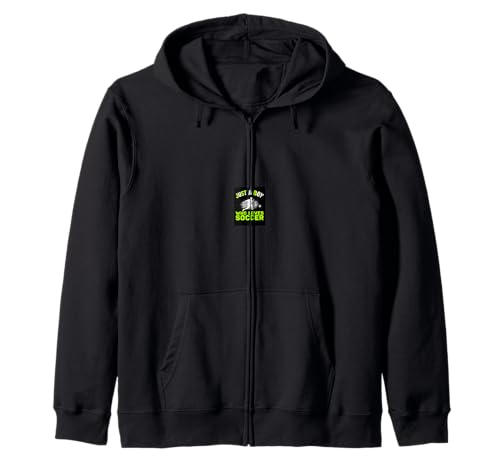 JUST A Boy WHO Loves Fußball-Enthusiast Kapuzenjacke JUST A Boy WHO Loves Fußball-Enthusiast Kapuzenjacke von Fußball-Enthusiasten-Geschenk-Design