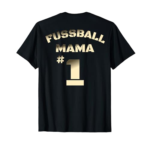 Fußball Mama T-Shirt von Fußball Familie Fan Bekleidung