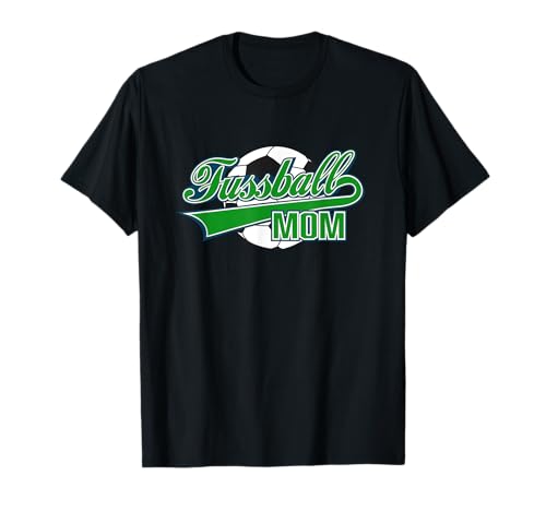 Fußballspieler Fussball Mama Fußball Mom T-Shirt von Fussball Fans und Spieler Outfits für die Familie