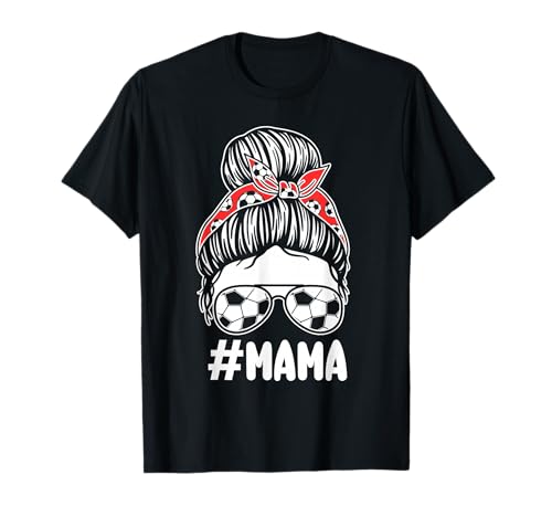 Fußballspieler Mama Mutter Fußball T-Shirt Fußballspieler Mama Mutter Fußball T-Shirt von Fußball Fußballer Fußballmannschaft