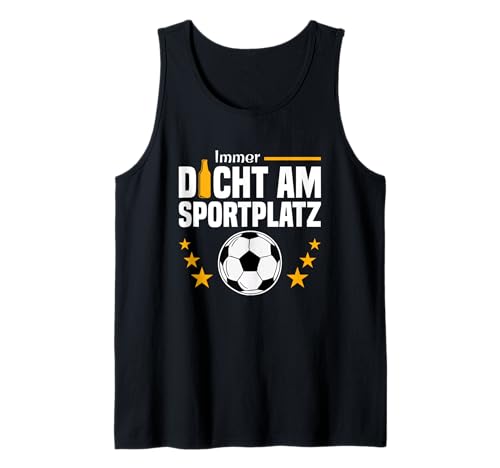 Herren Immer Dicht Am Sportplatz Fußball Gadgets Bier Fußballfans Tank Top Herren Immer Dicht Am Sportplatz Fußball Gadgets Bier Fußballfans Tank Top von Fußball Gadgets & Geschenk für Fußballfans Männer