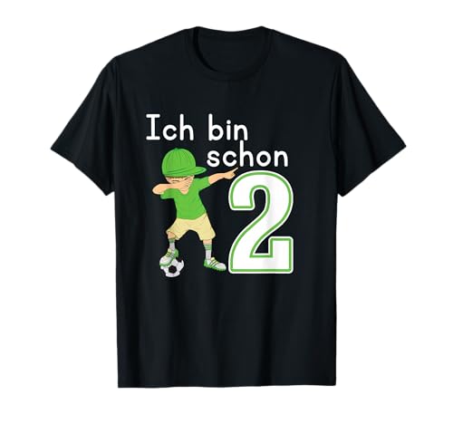 2. Geburtstag Fussball Jungen 2 Jahre T-Shirt 2. Geburtstag Fussball Jungen 2 Jahre T-Shirt von Fußball Geburtstags Kinder Design Jungen Shirt