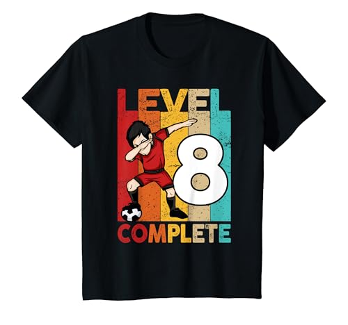 Kinder Ich bin schon 8 | 8. Geburtstag Jungen Fussball T-Shirt Kinder Ich bin schon 8 | 8. Geburtstag Jungen Fussball T-Shirt von Fussball Geschenk Junge 8 Jahre Geburtstag