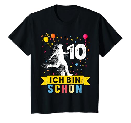 Geburtstag 10 Fussball Jungen 10 Jahre Junge Geschenk T-Shirt Geburtstag 10 Fussball Jungen 10 Jahre Junge Geschenk T-Shirt von Fussball Geschenke Jungen 10 Jahre