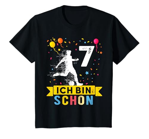 Geburtstag 7 Fussball Jungen 7 Jahre Junge Geschenk T-Shirt Geburtstag 7 Fussball Jungen 7 Jahre Junge Geschenk T-Shirt von Fussball Geschenke Jungen 7 Jahre