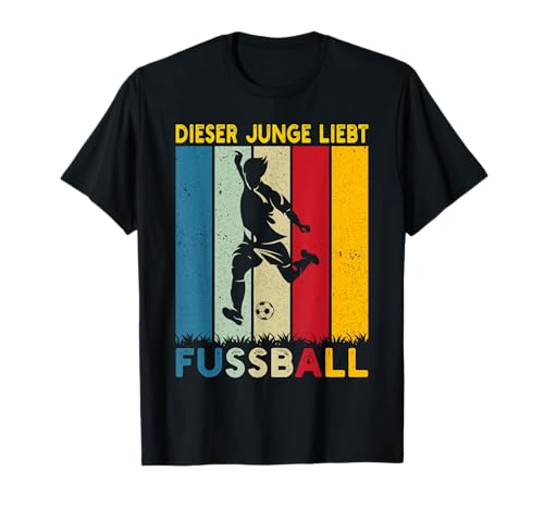 Fussball Geschenk Jungen Dieser Junge liebt Fussball Kinder T-Shirt Fussball Geschenk Jungen Dieser Junge liebt Fussball Kinder T-Shirt von Fussball Geschenke Jungen Fussballer