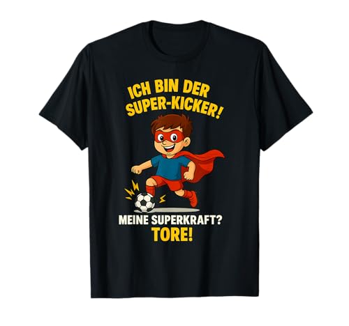 Fussballer Geschenk Jungen - Super-Kicker Kinder T-Shirt Fussballer Geschenk Jungen - Super-Kicker Kinder T-Shirt von Fussball Geschenke Jungen Fussballer