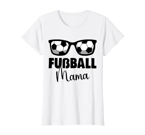 Fußball Mama Frauen Fussball T-Shirt von Fußball Geschenke für Mütter