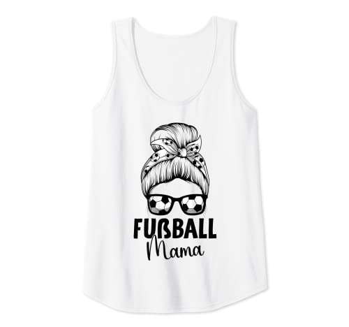 Damen Fußball Mama Frauen Tank Top von Fußball Geschenke für Mütter