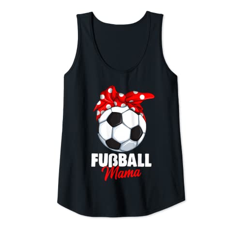 Damen Fußball Mama Fußballer Mutter Tank Top von Fußball Geschenke für Mütter