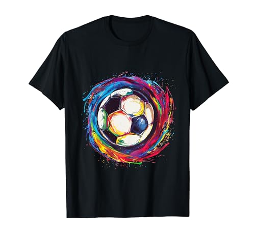 Fußball T-Shirt Fußballspieler Kicken Fußballer Kinder Junge T-Shirt Fußball T-Shirt Fußballspieler Kicken Fußballer Kinder Junge T-Shirt von Fußball Geschenke & Geschenkidee für Fußballer