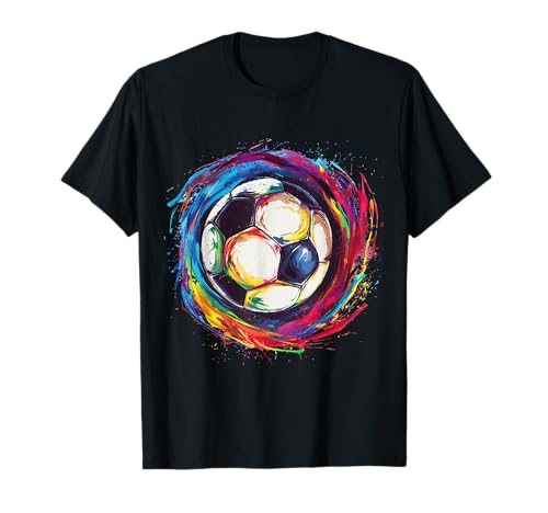 Fußball T-Shirt Fußballspieler Kicken Fußballer Kinder Junge T-Shirt Fußball T-Shirt Fußballspieler Kicken Fußballer Kinder Junge T-Shirt von Fußball Geschenke & Geschenkidee für Fußballer