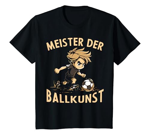 Kinder Meister der Ballkunst Kinder Fußballer Jungen Fußball T-Shirt Kinder Meister der Ballkunst Kinder Fußballer Jungen Fußball T-Shirt von Fußball Jungen Fußballer & Fußballspieler Outfit