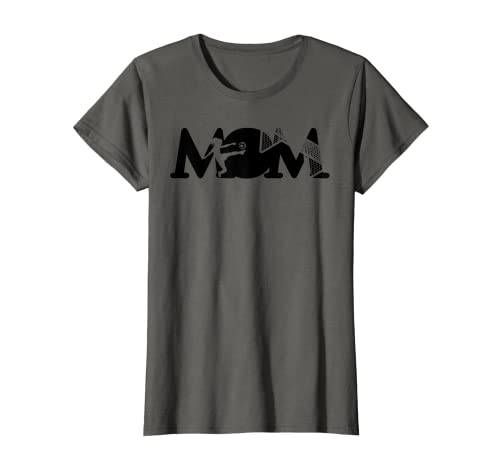 Damen Mom Fußball Mama T-Shirt von Fußball Mama Geschenkidee