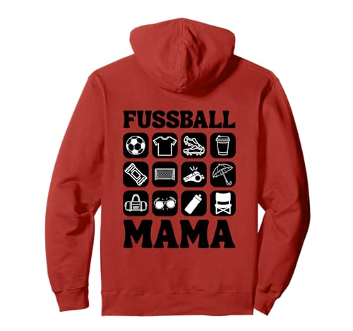 Lustiges Fußball Mama Pullover Hoodie Lustiges Fußball Mama Pullover Hoodie von Fußball Mama Lieblingsspieler Lieblingsspielerin