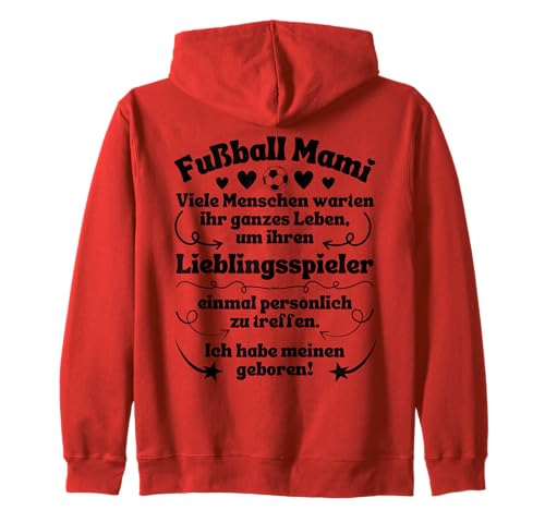 Fußball Mami Lieblingsspieler geboren Fußball Mama Kapuzenjacke Fußball Mami Lieblingsspieler geboren Fußball Mama Kapuzenjacke von Fussball Mami Lieblingsspieler geboren