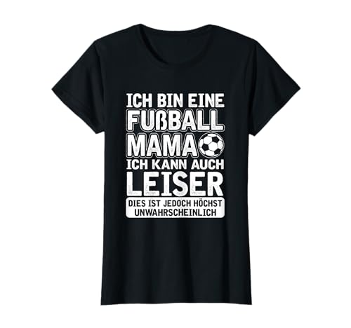 Fussball Mama Sportplatz Frauen Spieler Torwart T-Shirt von Fußball Mütter