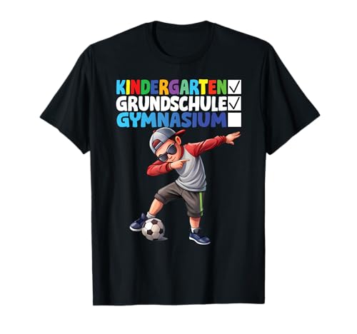 Dabbing Fussballspiele Kinder Gymnasium Einschulung 5.Klasse T-Shirt Dabbing Fussballspiele Kinder Gymnasium Einschulung 5.Klasse T-Shirt von Fussball Shirt Gymi Einschulungsgeschenk Jungen