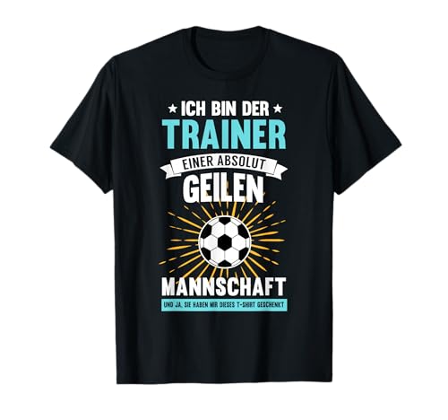 Fussball Trainer Coach Fussballclub Fussballverein - Lustiges Trainer T-Shirt Schwarz S - Herren - Kurzarm - Klassische Passform - Polyester 100% - Geburtstag - Sport - Casual Fun Novelty Fussball Trainer Coach Fussballclub Fussballverein - Lustiges Trainer T-Shirt Schwarz S - Herren - Kurzarm - Klassische Passform - Polyester 100% - Geburtstag - Sport - Casual Fun Novelty von Fussball Trainer Coach Fussballclub Fussballverein