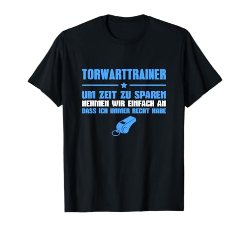 Herren Fußball Trainer Co-Trainer Torwarttrainer T-Shirt Herren Fußball Trainer Co-Trainer Torwarttrainer T-Shirt von Fußball-Trainer Lustiger Spruch