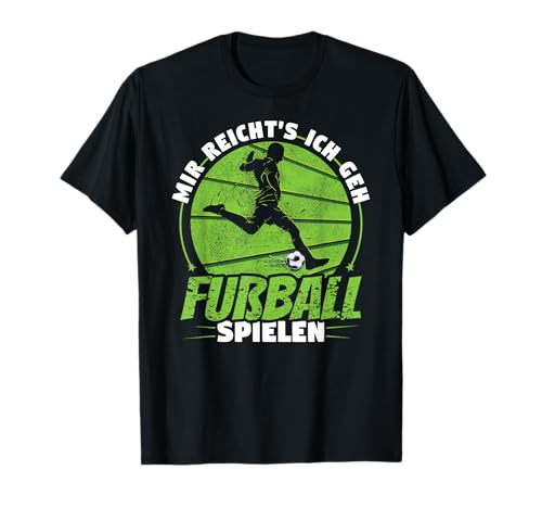 Mir reichts ich geh Fußball spielen - Retro Fußballer Herren T-Shirt Mir reichts ich geh Fußball spielen - Retro Fußballer Herren T-Shirt von Fußball Trikot Fußballmannschaft & Verein Zubehör