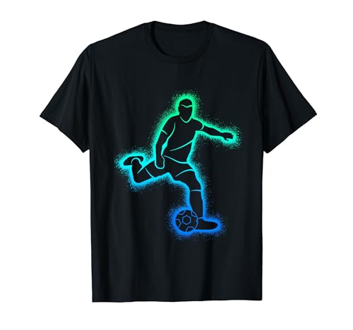 Fußball Spieler Fußballer Kinder Fußballspieler Jungen T-Shirt Fußball Spieler Fußballer Kinder Fußballspieler Jungen T-Shirt von Fußballer Fußball Kinder Jungen Fußballspieler