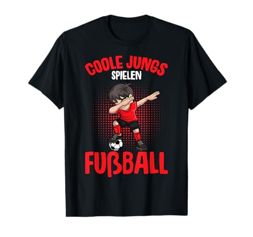 Coole Jungs spielen Fußball Fußballer Jungen Kinder T-Shirt Coole Jungs spielen Fußball Fußballer Jungen Kinder T-Shirt von Fussballer & Fussball Fan Motiv Geschenkideen