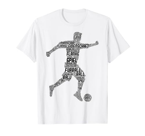 Fußball Fußballer Jungen Kinder Männer T-Shirt von Fussballer & Fussball Fan Motiv Geschenkideen