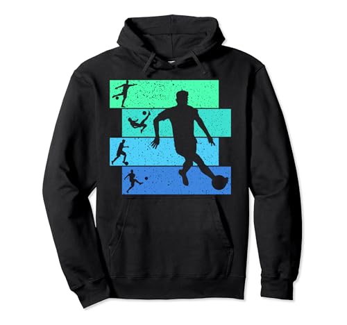 Fußball Fußballer Jungen Kinder Pullover Hoodie von Fussballer & Fussball Fan Motiv Geschenkideen