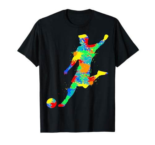 Fußball Fußballer Jungen Kinder T-Shirt Fußball Fußballer Jungen Kinder T-Shirt von Fussballer & Fussball Fan Motiv Geschenkideen