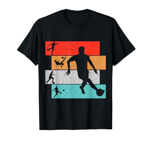 Fußball Fußballer Jungen Kinder T-Shirt von Fussballer & Fussball Fan Motiv Geschenkideen