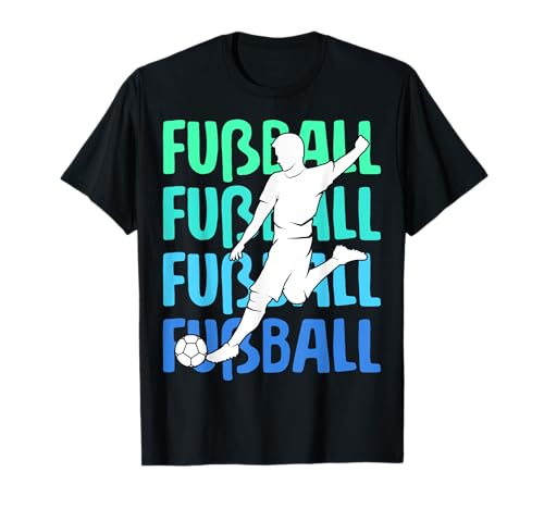 Fußball Fußballer Kinder Jungen T-Shirt von Fussballer & Fussball Fan Motiv Geschenkideen