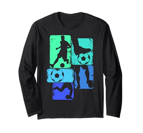 Fußballer Fußball Fußballspieler Jungen Kinder Langarmshirt Fußballer Fußball Fußballspieler Jungen Kinder Langarmshirt von Fussballer & Fussball Fan Motiv Geschenkideen
