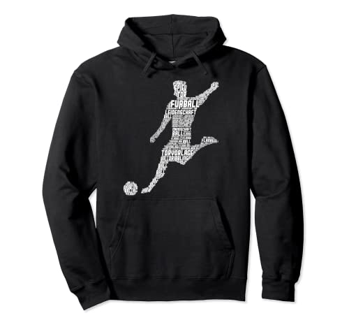 Fußballer Fußball Kinder Jungen Herren Pullover Hoodie von Fussballer & Fussball Fan Motiv Geschenkideen