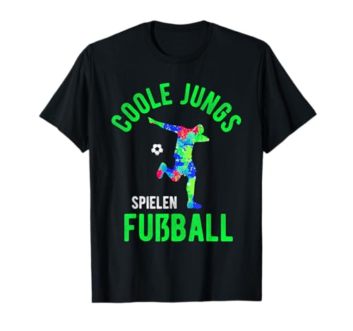 Coole Jungs spielen Fußball Fußballer Kinder Jungen Geschenk T-Shirt Coole Jungs spielen Fußball Fußballer Kinder Jungen Geschenk T-Shirt von Fussballer & Fussball Spieler Geschenkideen