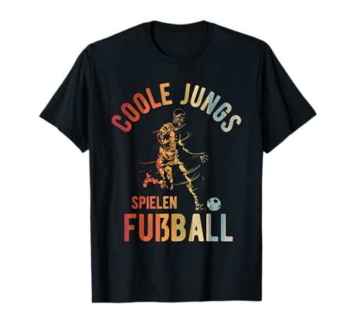 Fußball Fußballer Kinder Jungen T-Shirt Fußball Fußballer Kinder Jungen T-Shirt von Fussballer & Fussball Spieler Geschenkideen