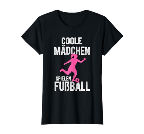 Coole Mädchen spielen Fußball Fußballer Kinder Geschenk T-Shirt Coole Mädchen spielen Fußball Fußballer Kinder Geschenk T-Shirt von Fussballerin & Fussball Spielerin Geschenkideen